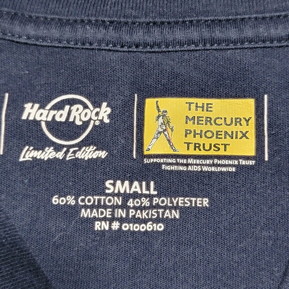 Hard Rock Cafe SS Tee Limited Edition Mercury Phoenix Trust - Size Small - Picture 4 of 6